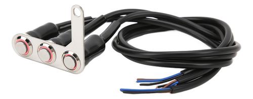 Manillar De Moto Con Botón De Bicicleta Eléctrica Led Inoxid