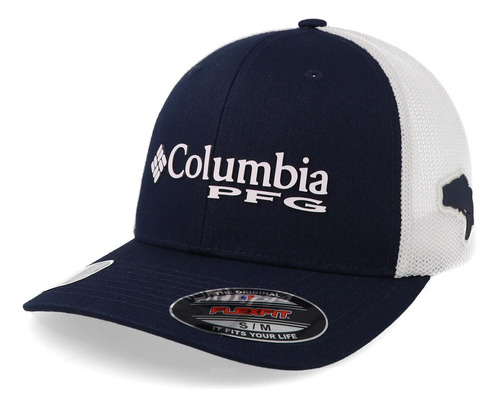 Gorra Columbia Pfg Meshn Ball 1503971 Marino Cerrada