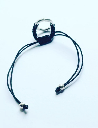 Tous Pulsera Hold Original Aro De Plata Sterling Plateado 9 Cm 18 Cm (Usado)