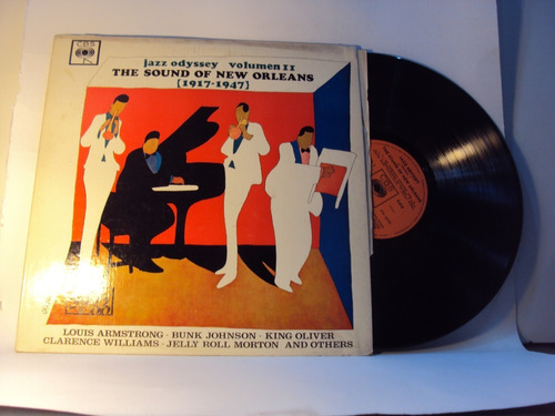 Vinilo Lp 120 Jazz Odyssey  Vol 2 The Sound Of New Orleans