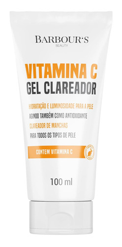 Clareador Blemish Care Vitamina C Clarifier Gel Barbours Tipo de pele Mista