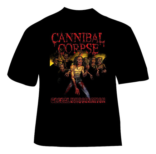 Polera Cannibal Corpse - Ver 20 - Global Evisceration