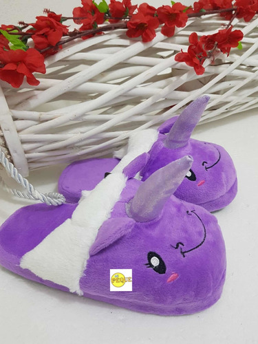 Pantuflas Unicornio! Excelentes!