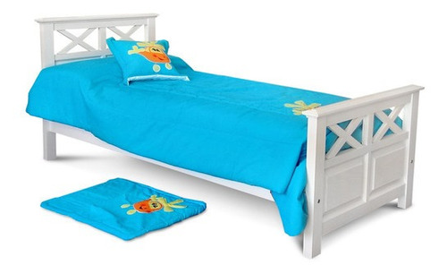 Cama Patria Monterrey 80cm. Blanco