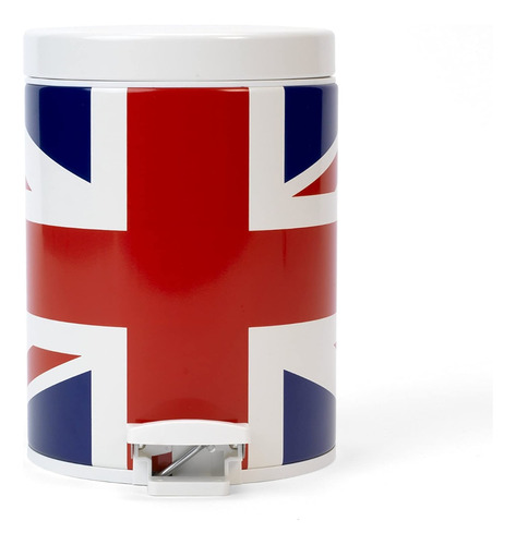 Cubo Pedal 5 Lts Union Jack - Bra479762