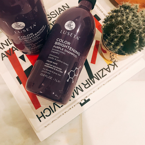 Conjunto De Shampoo E Condicionador L Luseta Color Brighteni
