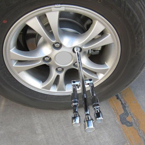 Llave De Tubo Para Neumáticos De Coche, Herramienta Universa