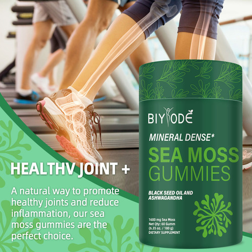 Gummies Elfleaf Algas Marinas Irlandesas (1600mg) promueven la producción de colágeno estimula el sistema inmunológico
