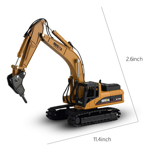 Excavadora K Alloy, Camión De Construcción, Tractor De Jugue