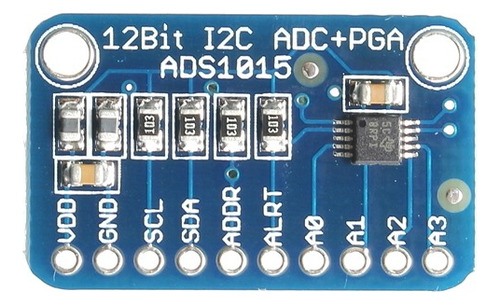 Módulo convertidor analógico digital Ads1015 Adc Arduino 12b