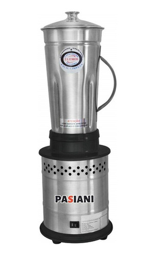Liquidificador Inox 2l Alta Rotação 1800rpm - Pasiani