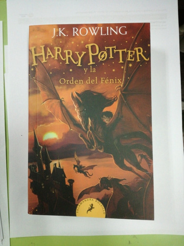 Libro Harry Potter 5 Y La Orden Del Fenix