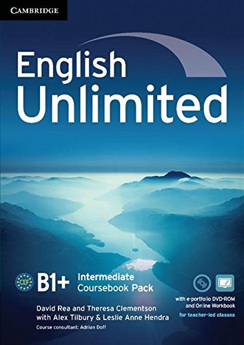 English Unlimited Intermediate Coursebook With E P, De Vva 