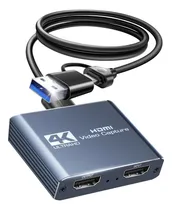 Comprar 4k Capture Card Para Streaming, Hdmi Para Usb Audio Capture 