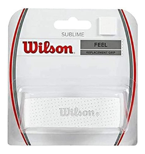 Grip Wilson Raqueta De Tenis Sublime, Blanca.