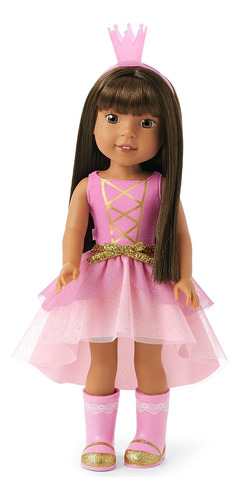 Muñeca De Niña De Cabello Castaño Hbg45 American Girl