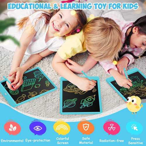 Tableta De Escritura Lcd Para Ninos, Divertida Y Educativa.