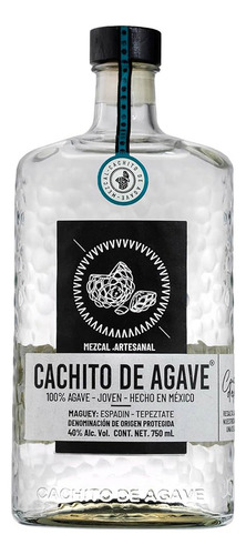 Pack De 2 Raicilla Cachito De Agave Ensamble 750 Ml