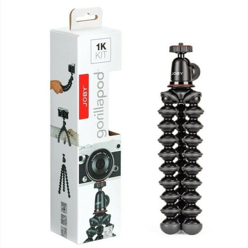 Tripé Flexível Joby Gorillapod Kit 1k Com Ballhead Jb01503