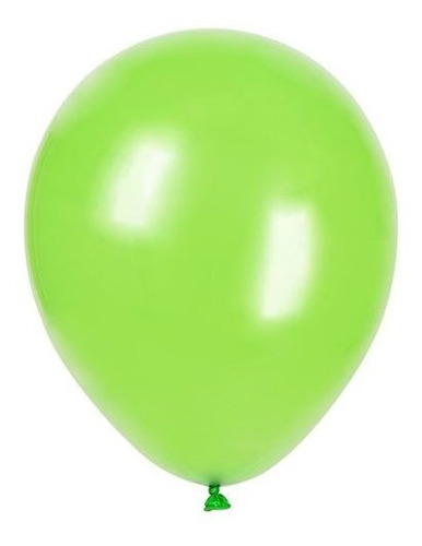 12  De Látex Verde Lima Globos, 72ct.