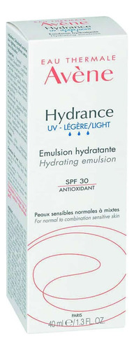 Crema Ligera Hydrance Avene Spf30+ 40 - mL a $3098