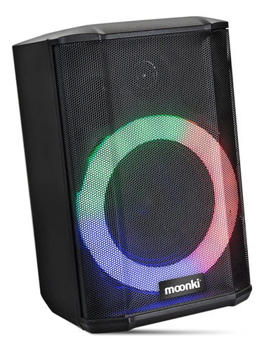 Parlante Malibu Rosa Con Woofer Led, Bt. Speaker 5.0, 18w Rms, Entradas Aux 3,5 Y 6,35, Cable Usb Y Bluetooth, Incluye Control Remoto