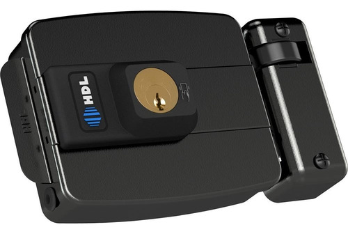 Fechadura Hdl C 90 Rfid Tag Preta Abre Fora Cor Preto