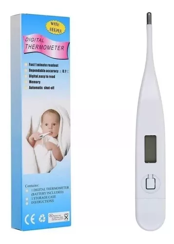 Termometro Digital Con Alarma Niño Adulto Bebe Recien Nacido