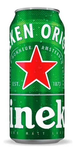 Cerveza Heineken Rubia Lata 473ml