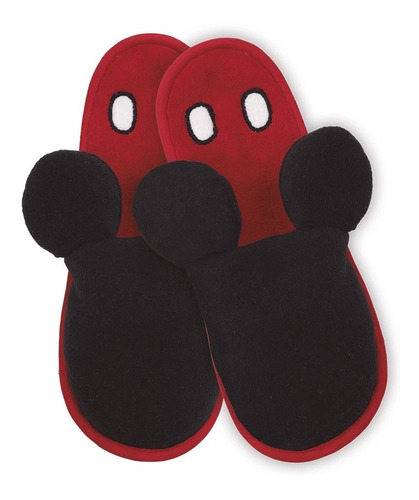 Pantuflas Baño Mickey Mouse Microfibra Talla 9/10 Tesso