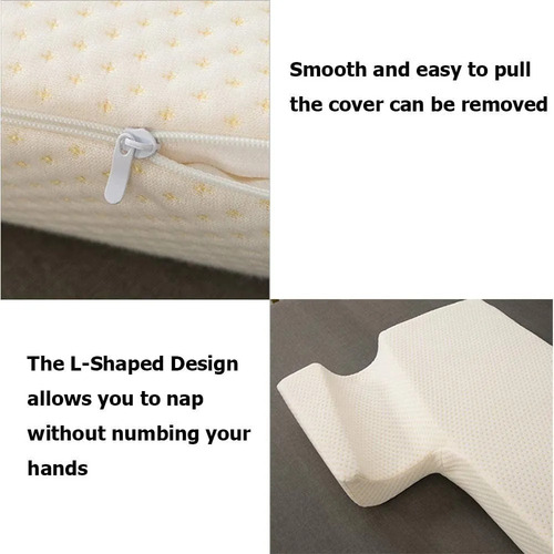 Almohada Cervical Arqueada Ortopedica Brazo Original Derecha