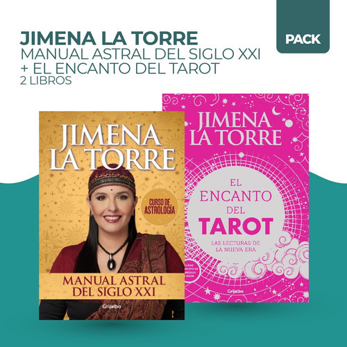 Pack El Encanto Del Tarot + Manual Astral Del Siglo Xxi 