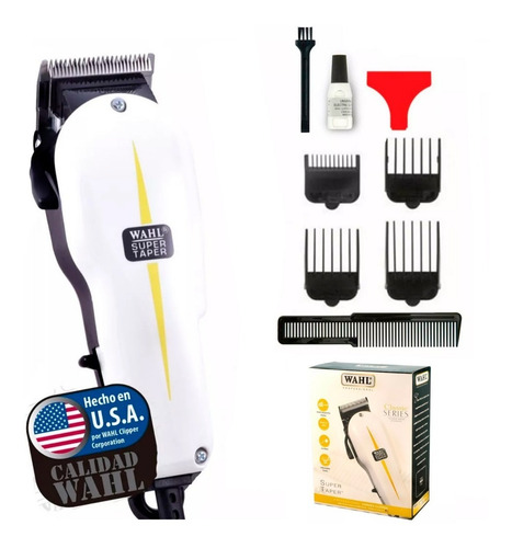 Maquina Cortadora De Pelo Wahl Super Taper Profesional
