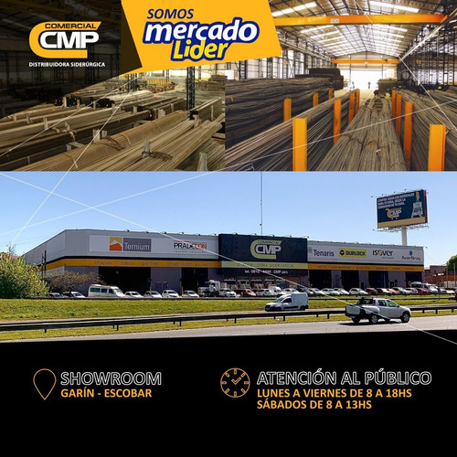 Imagen 3 de 3 de Perfil Buña Z (paquete X 20 Unid) // Comercial Cmp