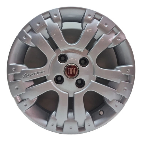 Roda Fiat Doblo Strad Palio Adventure Aro 15 ®18210 Cor Prata