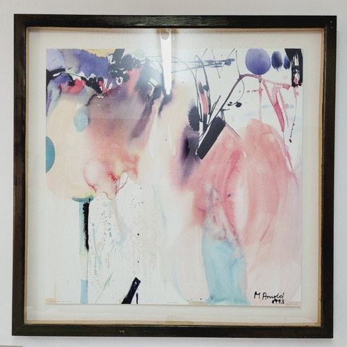 Cuadro M. Arnold (1993), Mystic Tulips, 86×86 Cm