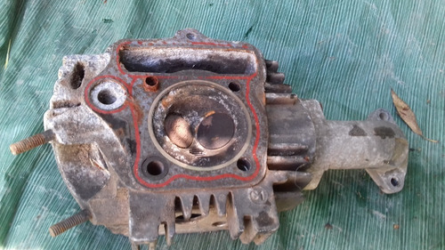 Tapa De Cilindro Moto Pollerita 110 (Usado)