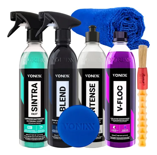 comprar Kit Lavagem V-floc Blend Black Sintra Intense Vonixx