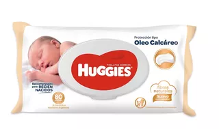 Toallitas húmedas Huggies Protección tipo Óleo Calcáreo 80 u