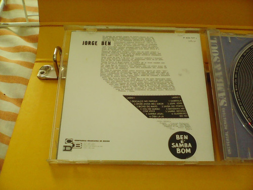 Jorge Ben - Ben É Samba Bom - Cd (Usado)