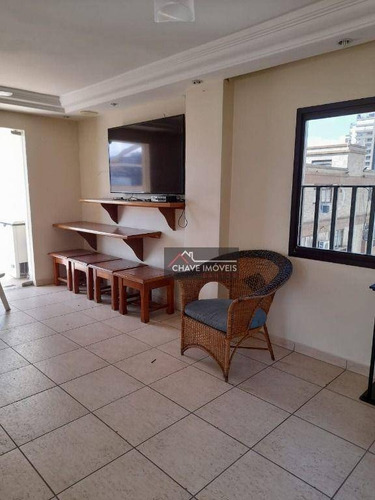 Imagem 22 de 23 de Apartamento Com 2 Dormitórios Para Alugar, 100 M² Por R$ 2.985,00/mês - Boqueirão - Santos/sp - Ap3127