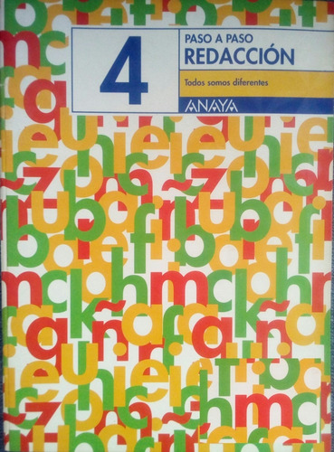 Libro De Redacción Paso A Paso, Editorial Anaya