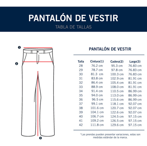 Pantalón De Vestir Scappino Algodón 131