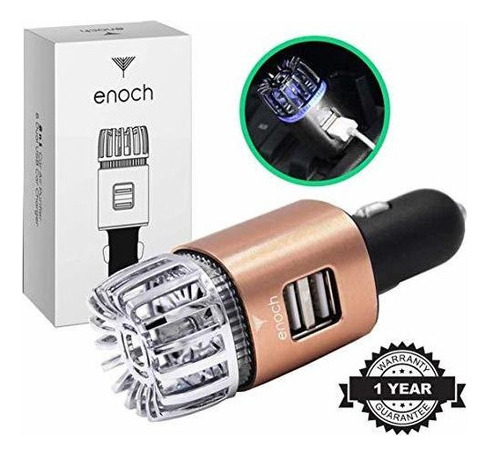 Purificador De Aire De Coche Enoch Con Cargador De Coche Usb