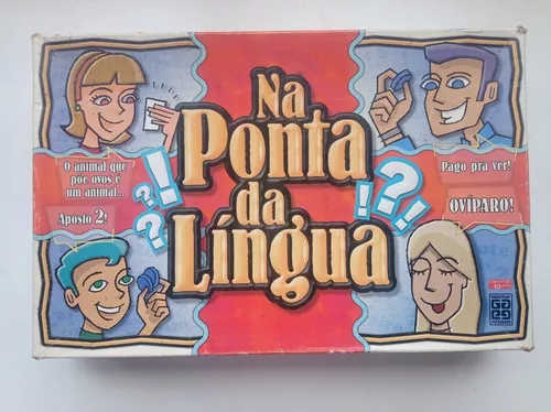 Jogo de Perguntas Na Ponta da Língua Original Grow - 01379 - Outros Jogos -  Magazine Luiza