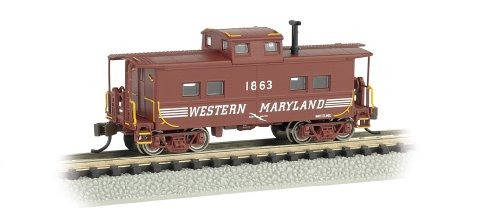 Bachmann Industrias # 1863 Noreste De Acero Caboose Occident