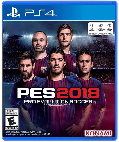 Pes 2018 Ps4 Nuevo Original Físico Sellado Relatos Argentina