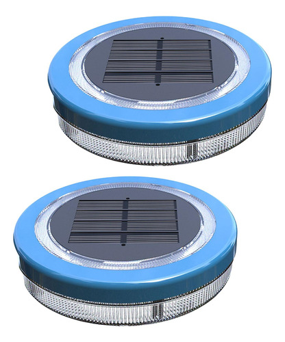 Luz De Noche Led Solar, Ip68 Luces De Piscina Flotantes A