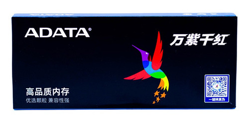 Imagem 3 de 4 de Memória Ram Ddr4 2666 Premier Color Verde 4gb Adata