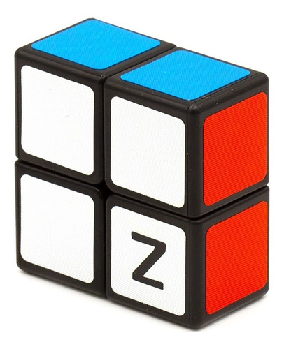 2x2x1 Cubo Mágico Colección Z-cube Cuboide Color de la estructura Negro